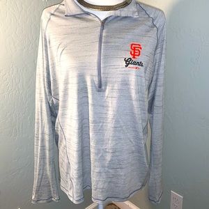 Fitted under armour long sleeve Giants shirt XL